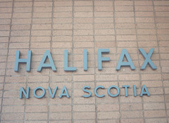 Acadian Lines sign at Halifax, Nova Scotia - 7 Sep 1992 (Ref 173-20)