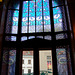Stained Glass Designed by Alfons Mucha, Mayorial Hall, Municipal House, Náměstí Republiky, Prague