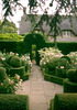 Hidcote Manor: the White Garden, 2000-09-17