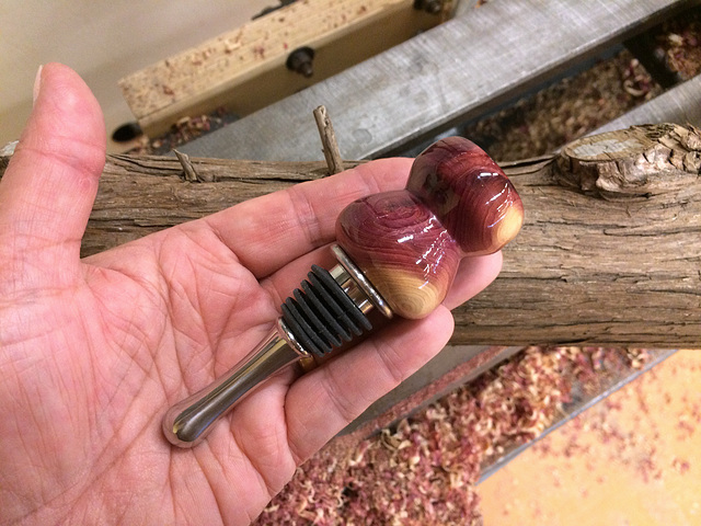 Juniper turning-#1 stopper