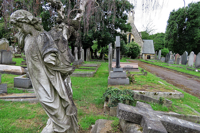 wandsworth cemetery, london