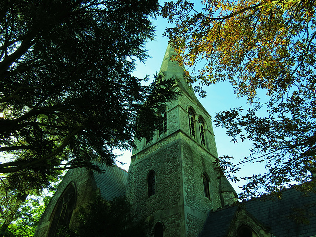 christ church, crouch end, hornsey, london