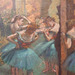 Detail of Dancers: Pink and Green by Degas in the Metropolitan Museum of Art, May 2011