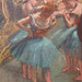 Detail of Dancers: Pink and Green by Degas in the Metropolitan Museum of Art, May 2011