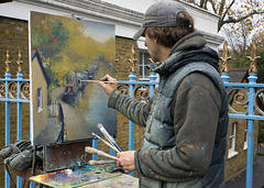 Oliver Maughan, artist, Little Venice