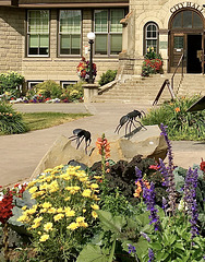Bugs at City Hall, Fernie, BC