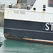 mxt - dent on Manxman's starboard side / stern