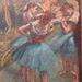 Detail of Dancers: Pink and Green by Degas in the Metropolitan Museum of Art, May 2011