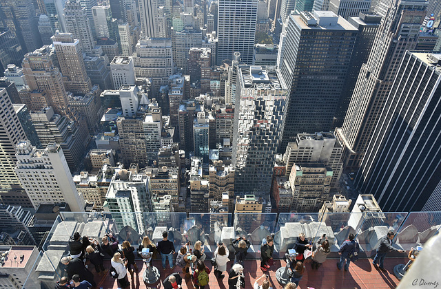 N-Y- De la plus haute terrasse au 70ème étage