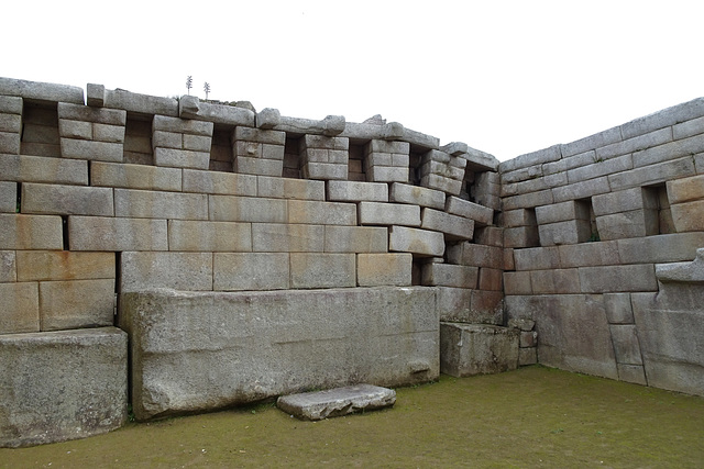 Earthquake Damage In Machu Picchu