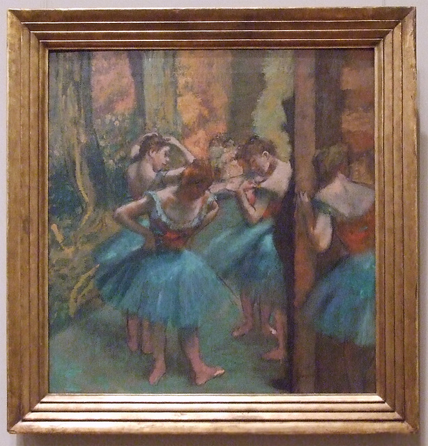 Dancers: Pink and Green by Degas in the Metropolitan Museum of Art, May 2011