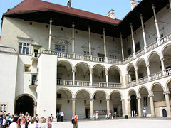 Schlosshof Wawel