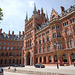 Saint Pancras Station and Chambers, Euston Road, Camden, London