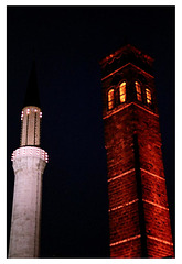 Minaret & Church Tower