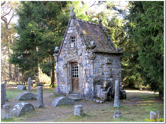 Little witch house in the forest?                                           No, it's Ste Geneviève's Chapel!