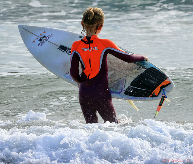 Little Surfer Girl