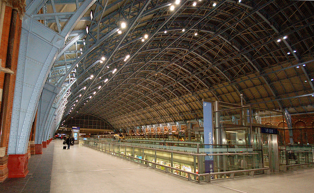 Saint Pancras Station, Euston Road, Camden, London