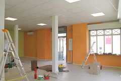 Travaux de peinture