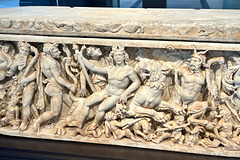 Dresden 2025 – Skulpturensammlung – Sarcophagus with Dionysian scenes
