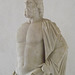 Detail of a Statue of Asclepius in the Museo Campi Flegrei, June 2013