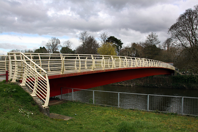 Footbridge over the Taff