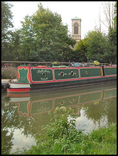 Reflections on the canal