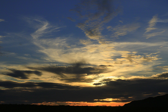 Sunset at Paint Gap Hills