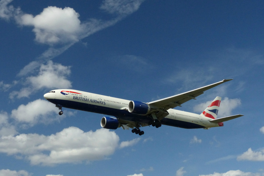 G-STBD approaching Heathrow - 6 June 2015
