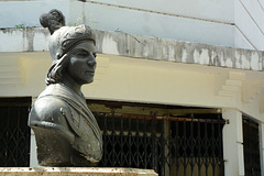 Dominican Republic, Bust of Bartolomé Colón in Santo Domingo