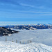 Rigi 18.12.22 / Einer der Gipfel ist der Säntis!