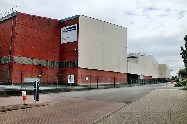 Stahlwerke Bochum, Werkshallen von ThyssenKrupp Steel (Bochum) / 27.04.2024