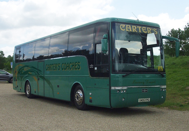 DSCF3466 Carter’s Coaches (Litcham, Norfolk) SN05 FPG at West Stow - 24 May 2016
