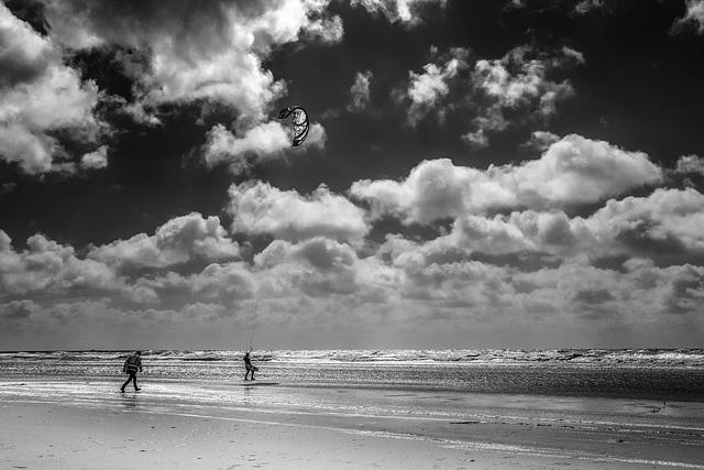 Kitesurfing auf Amrum