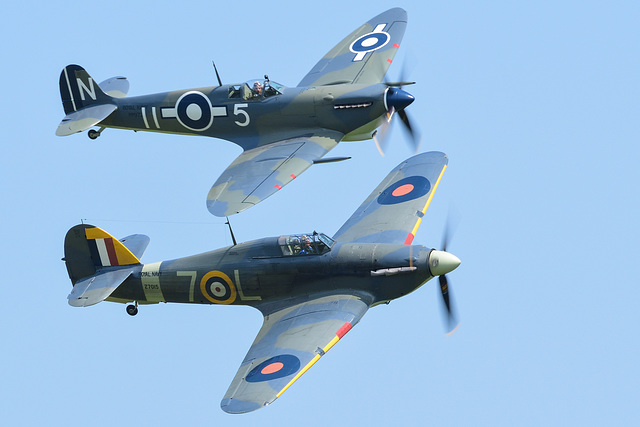 Seafire and Sea Hurricane