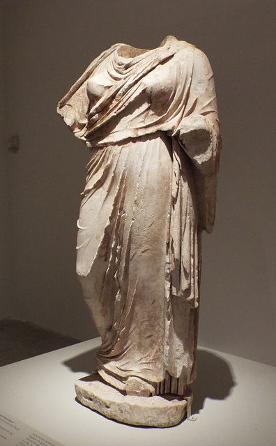 Marble Draped Female Figure from Pergamon in the Metropolitan Museum of Art, July 2016