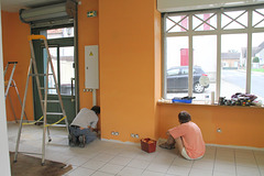 Travaux de peinture