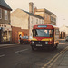 Eastern Counties TH914 (C914 BEX) in Bury St. Edmunds - 3 Jan 1987