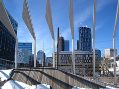 Downtown Calgary as seen from East Village