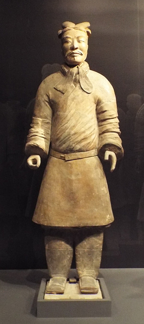 Unarmored General from the Terracotta Army in the Metropolitan Museum of Art, July 2017