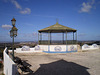 Band-stand with an overlooking view.