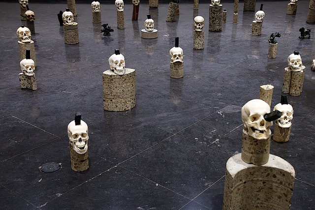 Exposition Erik Dietman , au Musée d'Art contemporain de Lyon