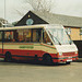 Rossendale Transport 63 (F63 ARN) in Rochdale bus station – 15 Apr 1989 (259-19)