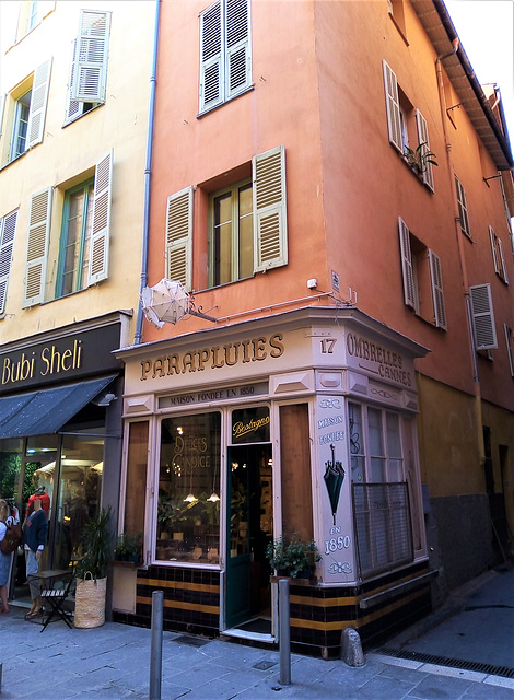 £ Retail Therapy £ - The Old Umberella Shop, Nice.