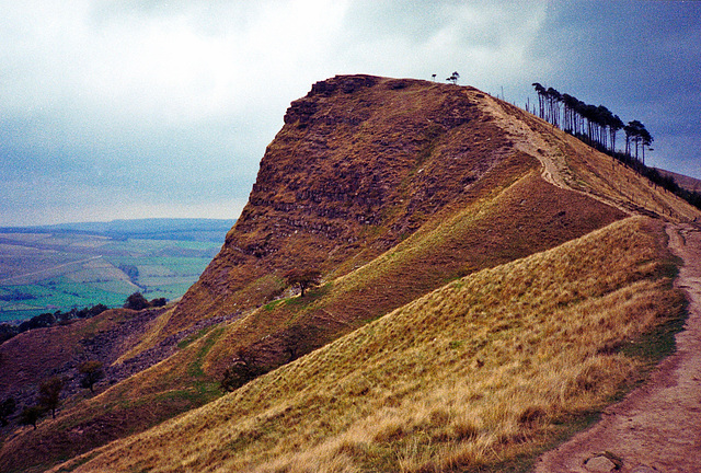 Back Tor from near Backtor Nook (Scan from 1989)