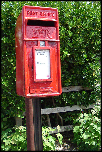 Woodstock Arms post box