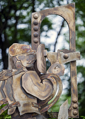 Denny Worker Sculpture