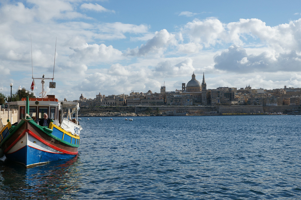 View Of Valetta From Sliema