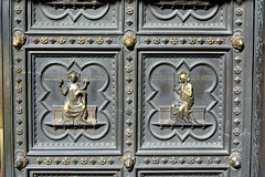 Baptistry bronze doors