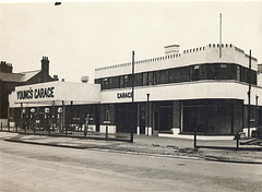 Young's Garage, 53-55 St. Catherine's, Lincoln, early 1939