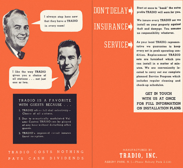 Tradio Leaflet (3), c1942
